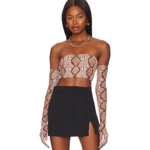 REVOLVE AFRM Steena Top & Gloves Size Small - SOLD OUT